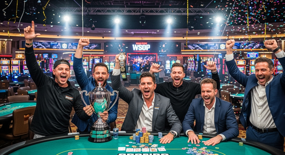 Les plus grands vainqueurs du tournoi du WSOP et leur parcours inspirant