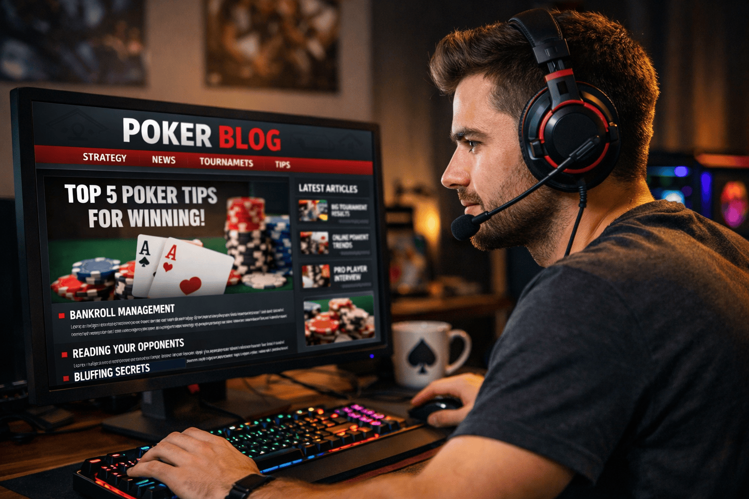 blog poker