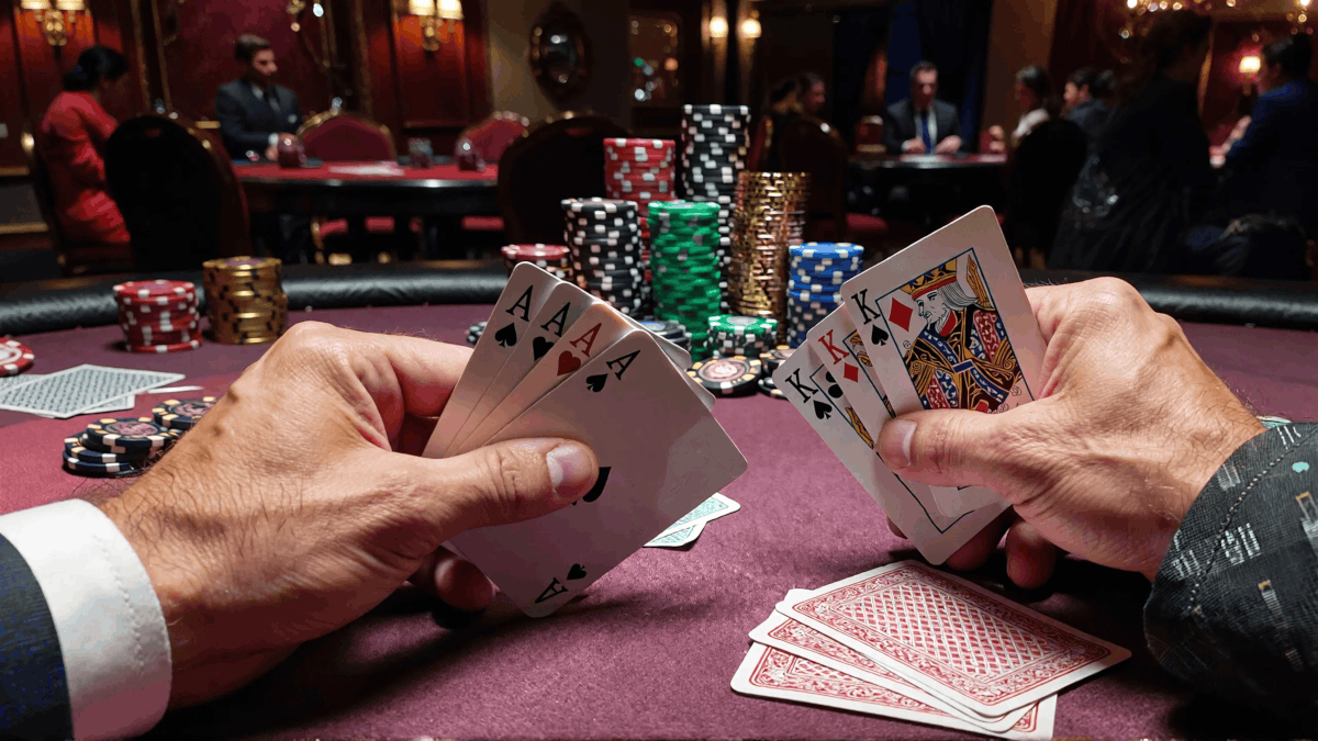 Les stratégies gagnantes avec une double paire au poker