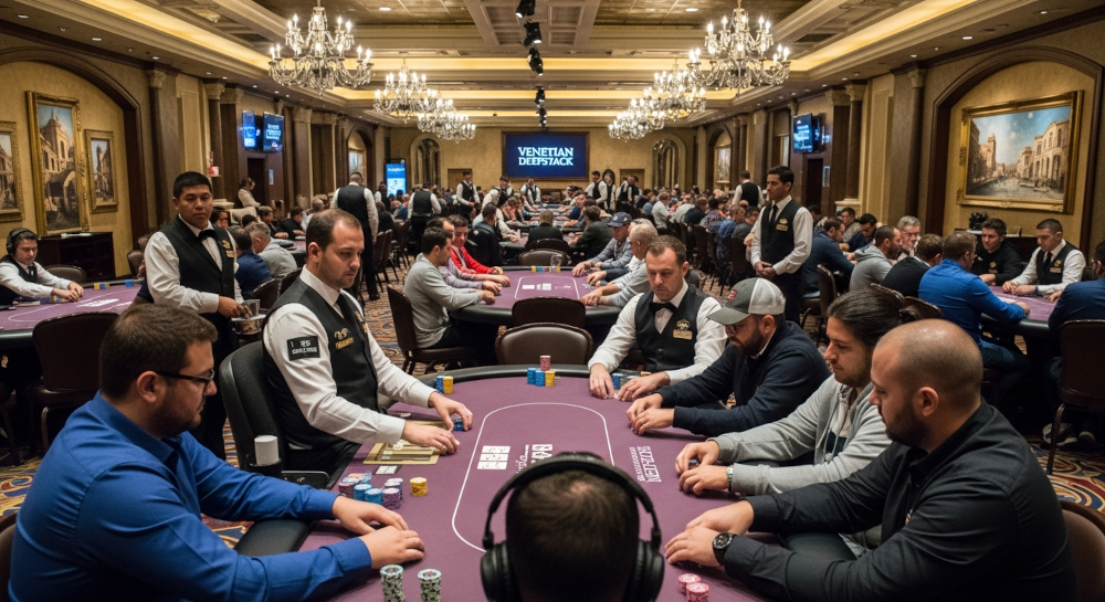 salle de poker Venetian DeepStack