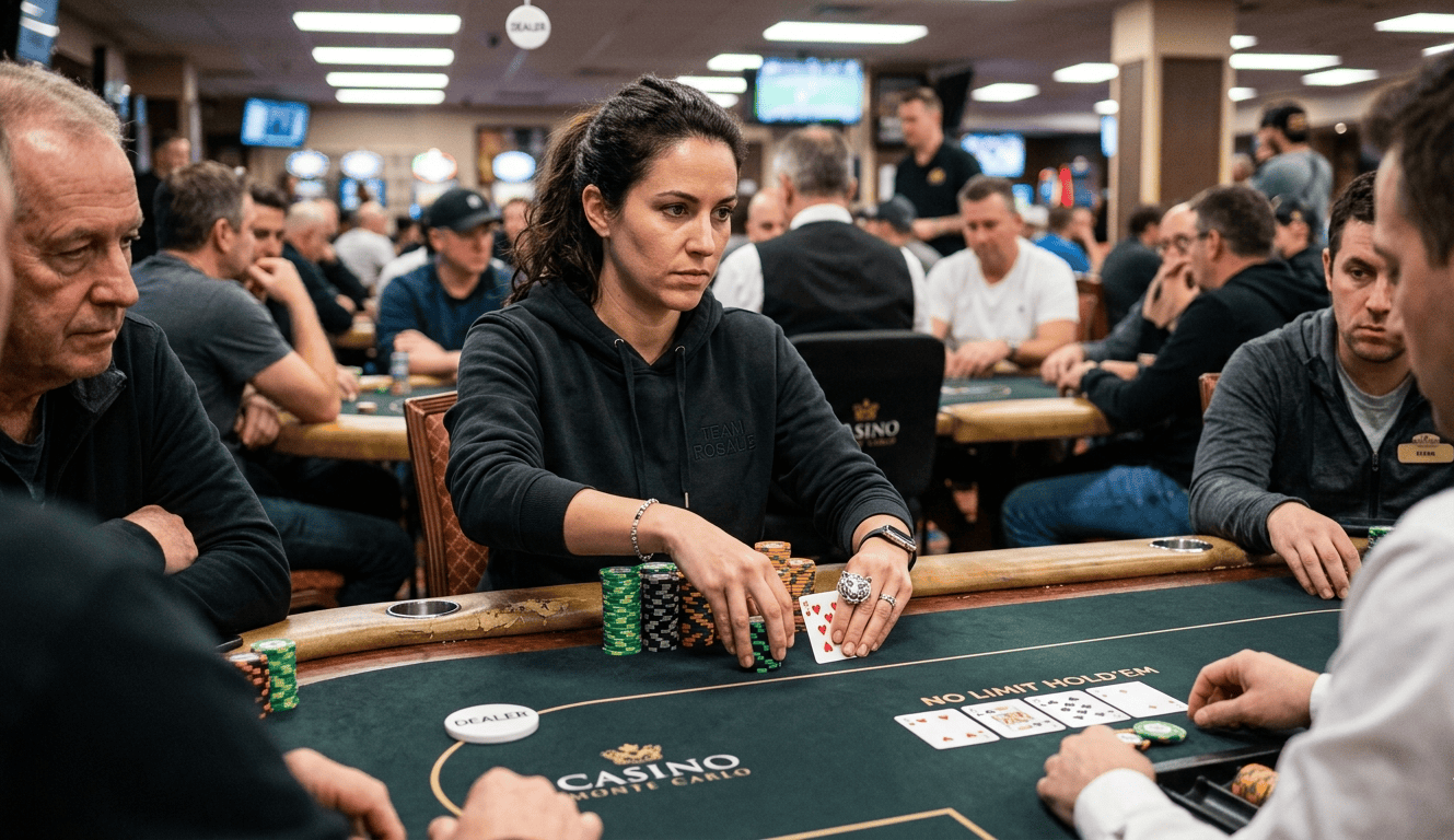 Rosalie au poker : focus sur l&rsquo;ascension d&rsquo;une joueuse talentueuse du circuit