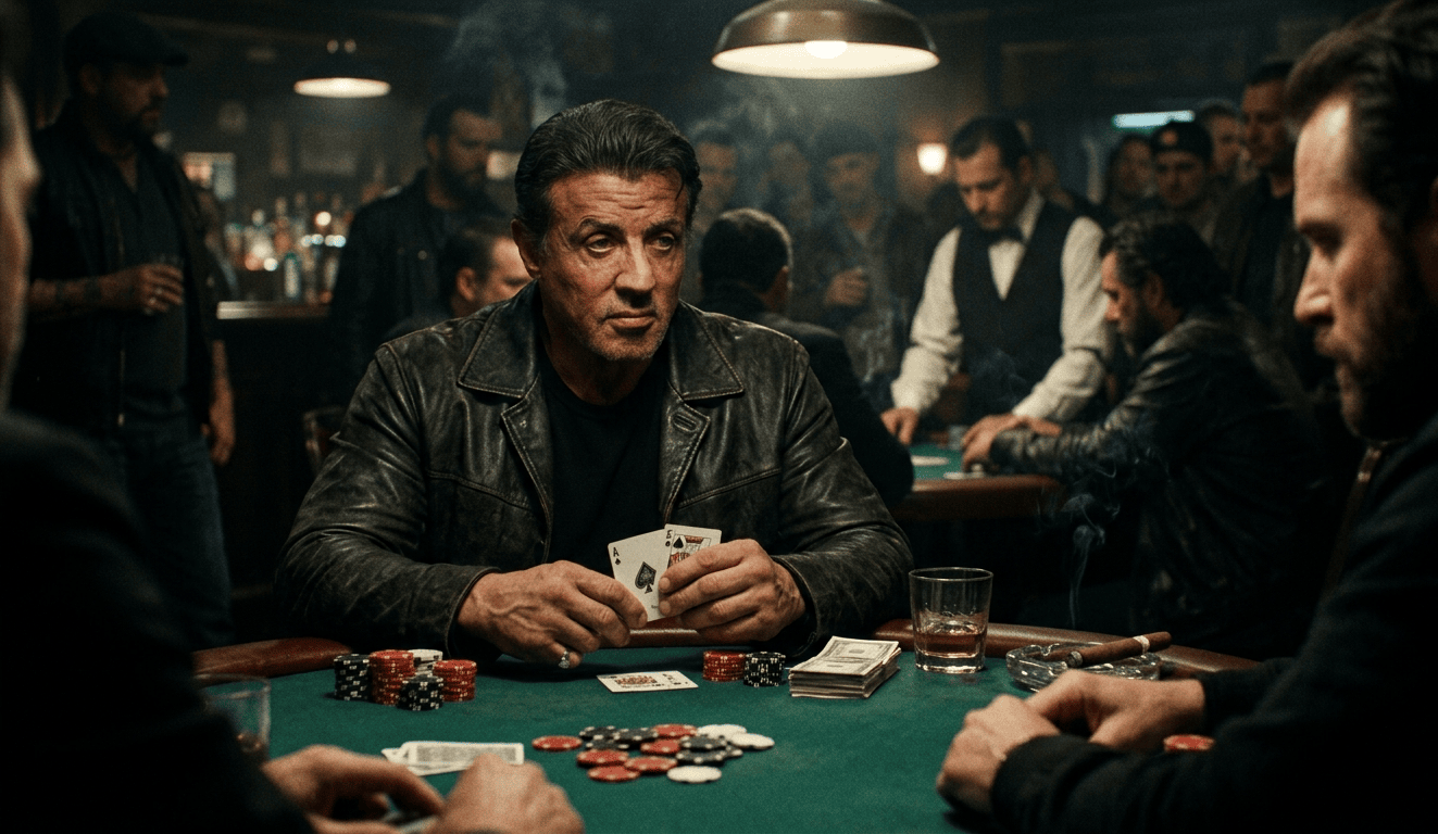 Le film de poker avec Stallone : l&rsquo;histoire du film culte « Les Maîtres du jeu »