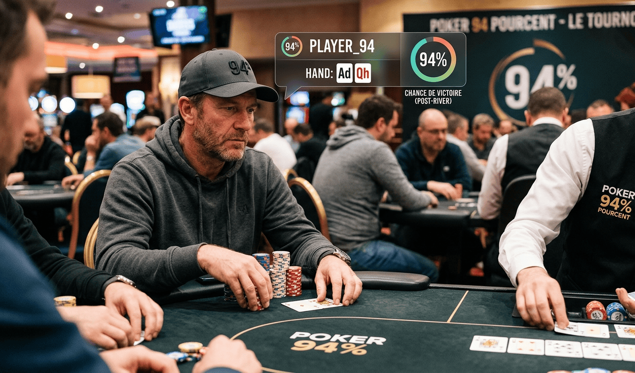 Poker 94 Pourcent : les mots clés pour débloquer ce niveau de jeu pro