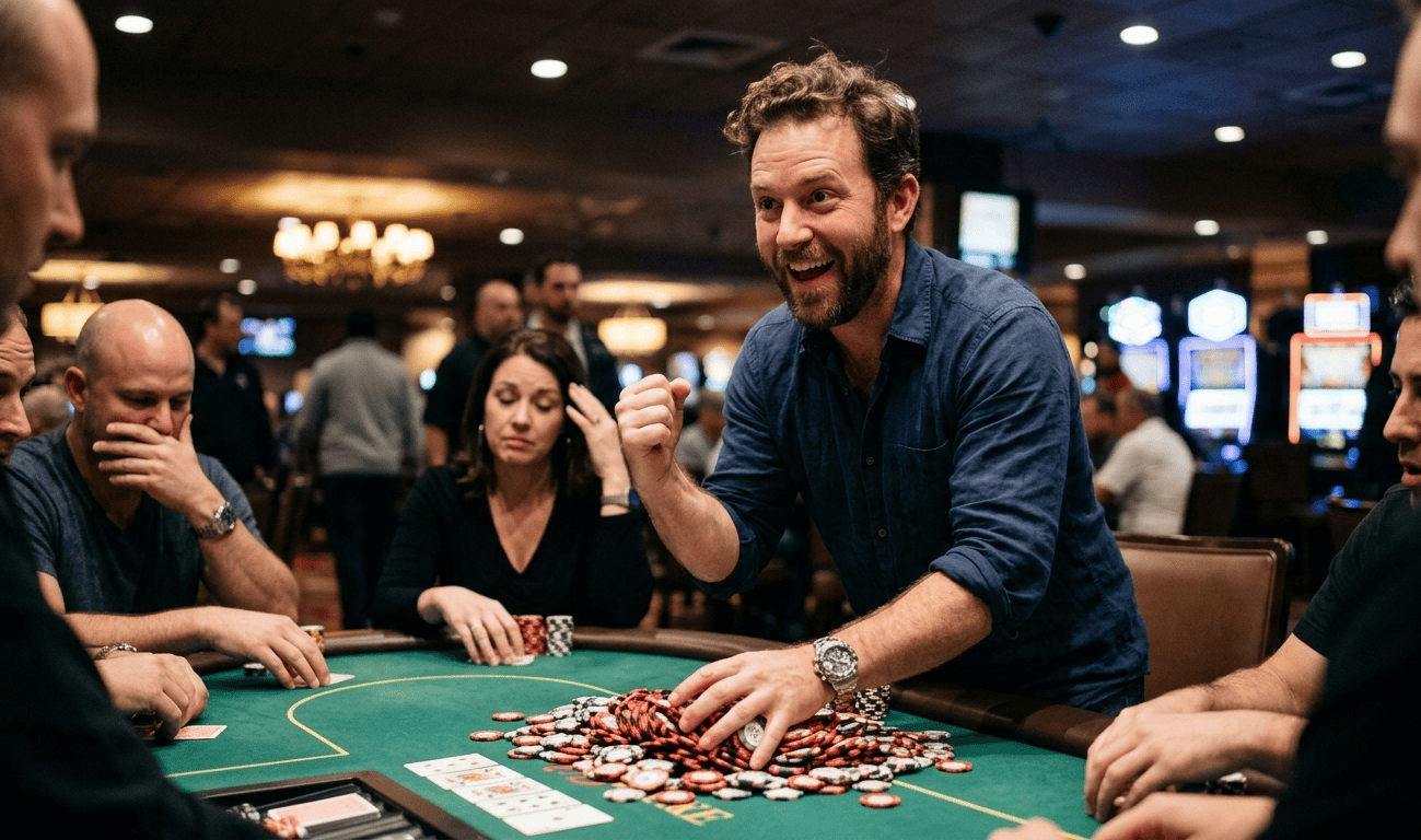Portrait d&rsquo;un grand gagnant au poker : les secrets de réussite des champions