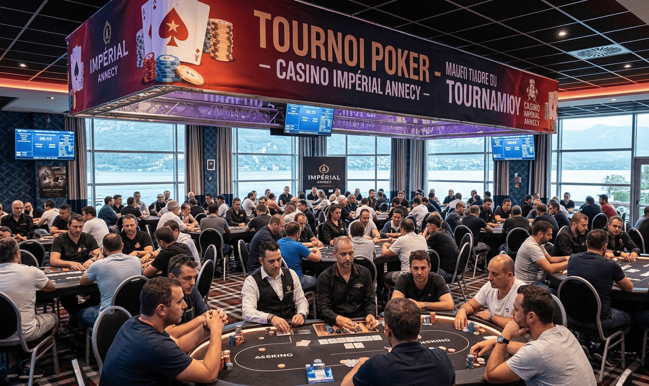 tournoi Poker Casino Impérial Annecy